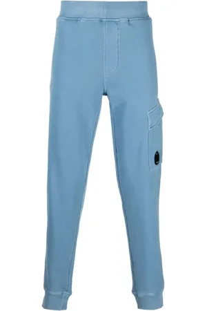 C.P. Company Heren, Broeken, Blauw, Maat: S Katoen