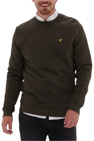 Lyle & Scott Heren, Sweatshirts & Hoodies, Groen, Maat: XL Katoen