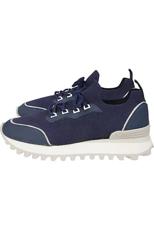 ELEVENTY Heren, Schoenen, Blauw, Maat: 43 EU Suède