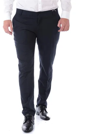 D.A. Daniele Alessandrini Heren, Broeken, Blauw, Maat: XL Katoen