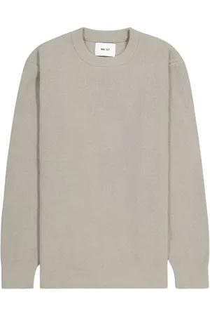 NN.07 Heren, Truien, Grijs, Maat: XL Wol