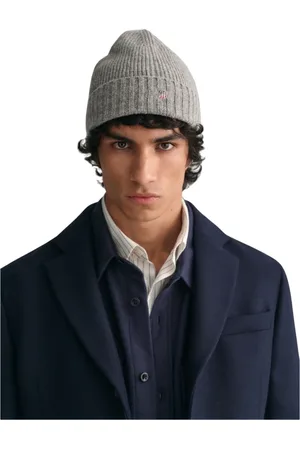 GANT Heren, Accessoires, Grijs, Maat: ONE Size Wol
