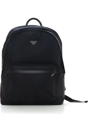 Emporio Armani Heren, Tassen, Zwart, Maat: ONE Size Nylon