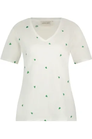 Fabienne Chapot Dames, Tops, Wit, Maat: XS Katoen