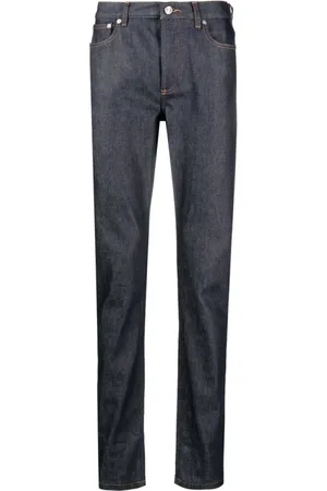 A.P.C. Heren, Jeans, Blauw, Maat: W28 Katoen