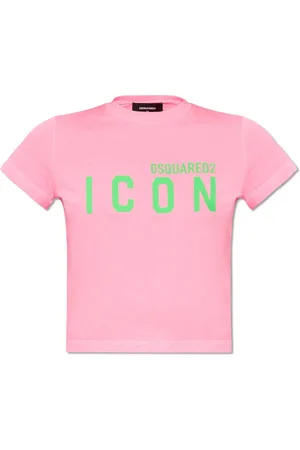Dsquared2 Dames, Tops, Roze, Maat: XS Katoen