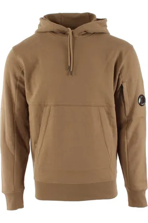 C.P. Company Heren, Sweatshirts & Hoodies, Bruin, Maat: 2XL Fleece