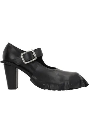 Comme des Garçons Dames, Schoenen, Zwart, Maat: 39 1/2 EU Leer