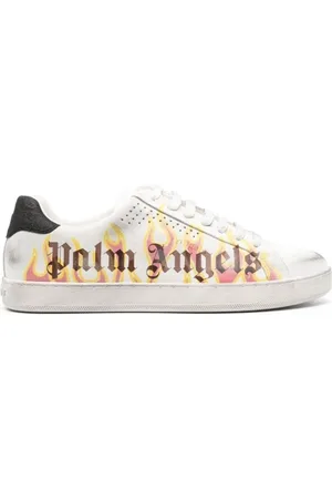 Palm Angels Heren, Schoenen, Wit, Maat: 44 EU Lame