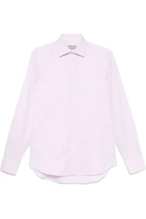 CANALI Heren, Overhemden, Roze, Maat: XL Katoen
