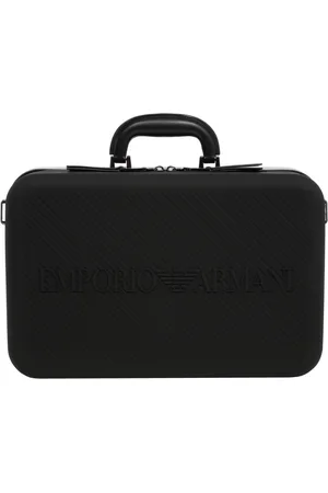 Emporio Armani Heren, Tassen, Zwart, Maat: ONE Size