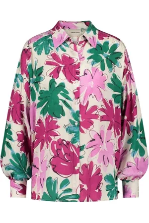 Fabienne Chapot Dames, Blouses & Shirts, Veelkleurig, Maat: M/L Viscose