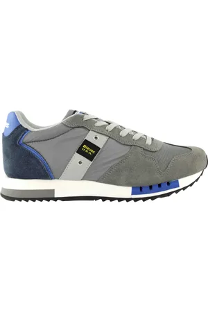 Blauer Heren, Schoenen, Grijs, Maat: 40 EU Leer