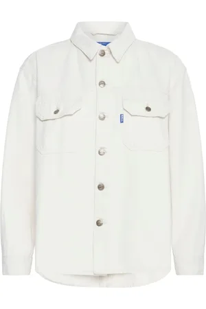 Ball Dames, Blouses & Shirts, Wit, Maat: L Denim