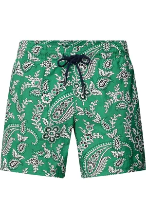 Etro Heren, Badkleding, Groen, Maat: S Polyamide