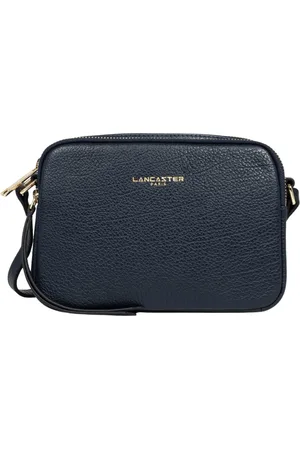 Lancaster Dames, Tassen, Blauw, Maat: ONE Size Leer