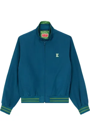 Kenzo Heren, Jassen, Blauw, Maat: M Katoen