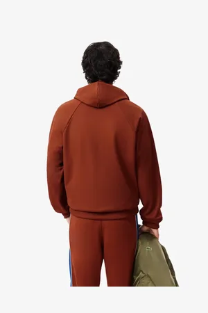 Lacoste Heren, Sweatshirts & Hoodies, Bruin, Maat: L Katoen