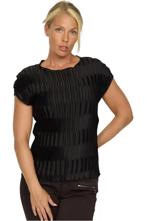 2-Biz Dames, Tops, Zwart, Maat: L Poliester