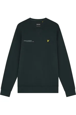 Lyle & Scott Heren, Sweatshirts & Hoodies, Groen, Maat: L Katoen