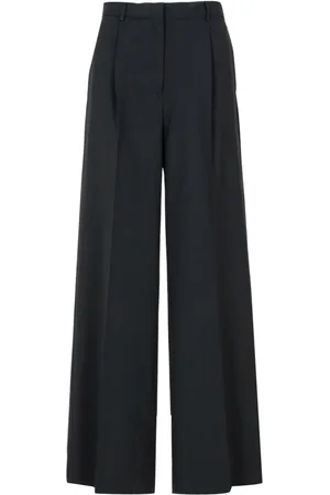 Msgm Dames, Broeken, Zwart, Maat: M Wol