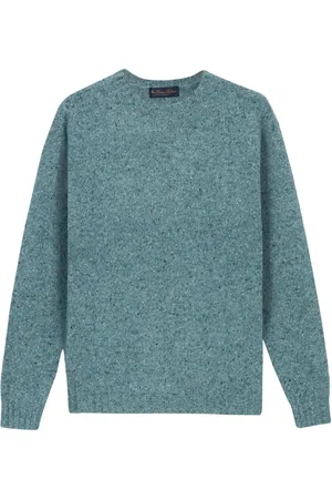 Brooks Brothers Heren, Truien, Blauw, Maat: M Wol