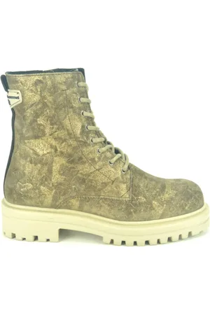Floris van Bommel Dames, Schoenen, Geel, Maat: 39 EU Leer