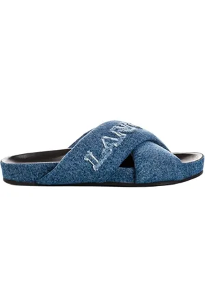 Lanvin Dames, Schoenen, Blauw, Maat: 38 EU Denim