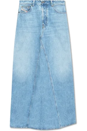 Diesel Dames, Rokken, Blauw, Maat: W26 Denim