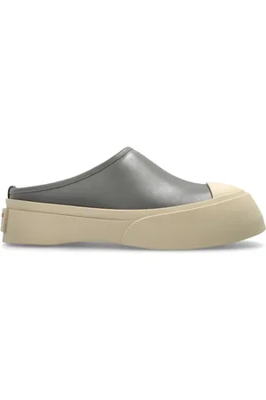 Marni Dames, Schoenen, Grijs, Maat: 38 EU Leer
