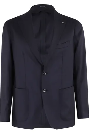 TAGLIATORE Heren, Jassen, Blauw, Maat: 2XL Wol