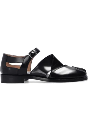 Maison Margiela Dames, Schoenen, Zwart, Maat: 40 EU Leer