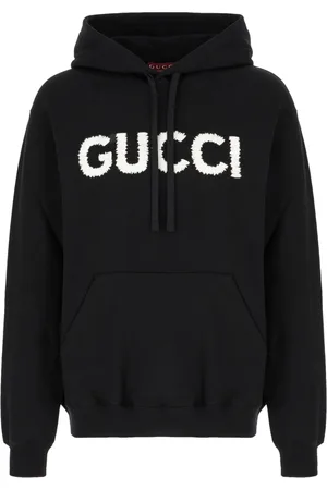 Gucci Heren, Sweatshirts & Hoodies, Zwart, Maat: S Katoen