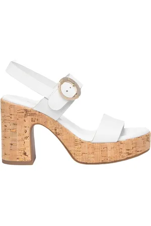 Nero Giardini Dames, Schoenen, Wit, Maat: 40 EU Leer