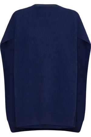 Etro Dames, Truien, Blauw, Maat: M Wol