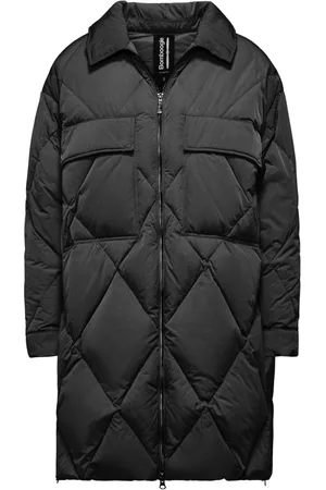 Bomboogie Dames, Mantels, Zwart, Maat: XL Nylon