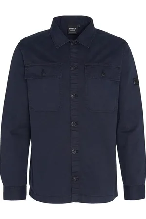 Barbour Heren, Overhemden, Blauw, Maat: XL Katoen