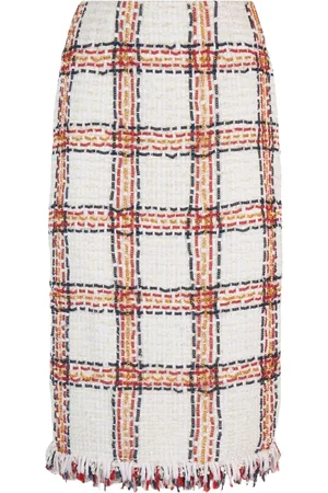Elisabetta Franchi Dames, Rokken, Veelkleurig, Maat: S Tweed