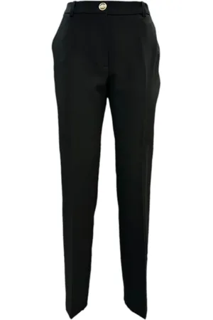 Guess Dames, Broeken, Zwart, Maat: 4XL
