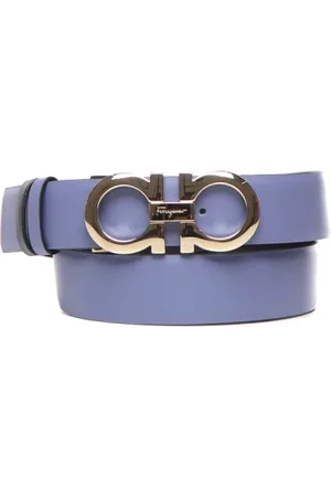 Salvatore Ferragamo Dames, Accessoires, Paars, Maat: 90 CM Katoen