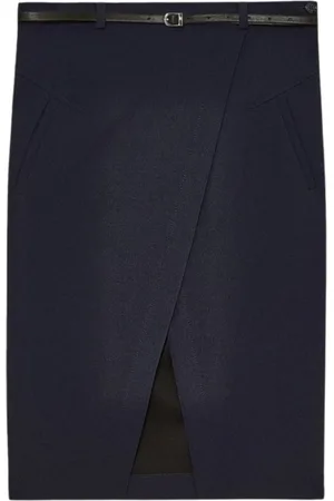 Patrizia Pepe Dames, Rokken, Blauw, Maat: M Poliester