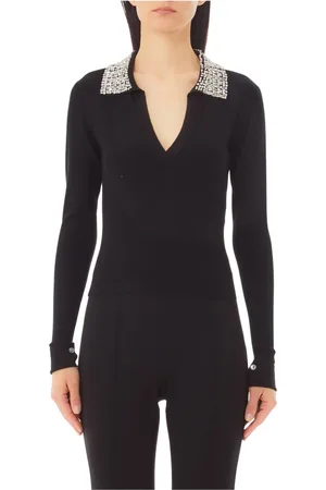 Liu Jo Dames, Tops, Zwart, Maat: M