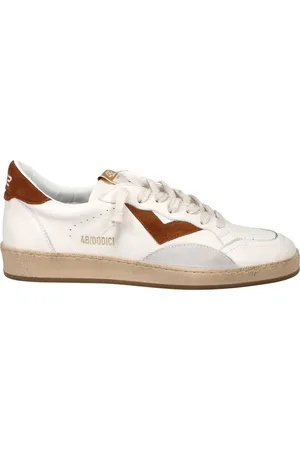 4b12 Heren, Schoenen, Wit, Maat: 42 EU Leer
