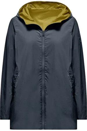 Bomboogie Dames, Mantels, Blauw, Maat: XS Nylon