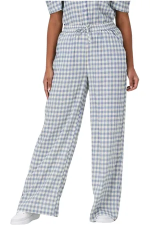 Lollys Laundry Dames, Broeken, Blauw, Maat: XS