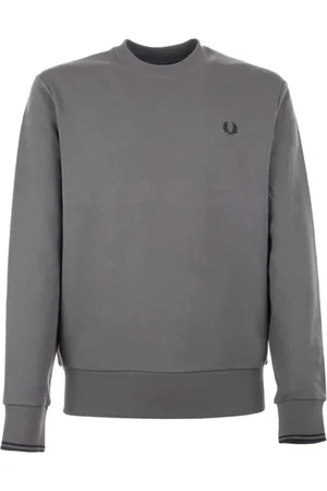 Fred Perry Heren, Sweatshirts & Hoodies, Groen, Maat: S Katoen