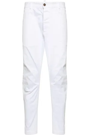 Dsquared2 Heren, Broeken, Wit, Maat: XL Katoen