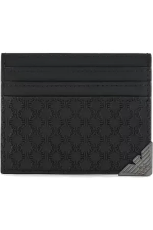 Emporio Armani Heren, Accessoires, Zwart, Maat: ONE Size Leer