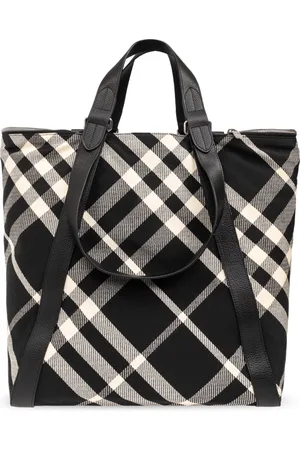 Burberry Dames, Tassen, Zwart, Maat: ONE Size Katoen