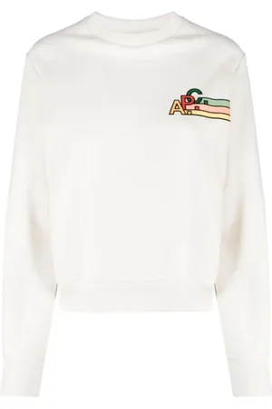 A.P.C. Dames, Sweatshirts & Hoodies, Wit, Maat: XS